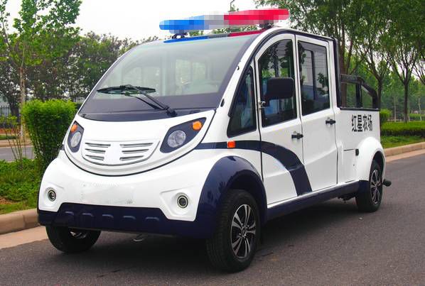 4座皮卡電動安保車