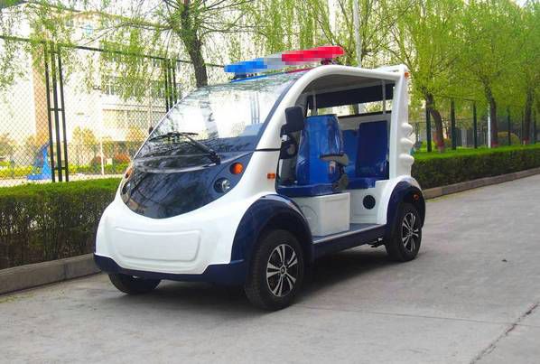 4座敞開電動安保車